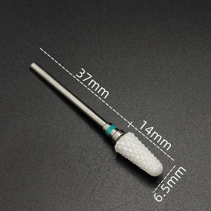 Ceramic Carbide Nail Drill Bit Rotate Burr Milling Nail Cutter Bits