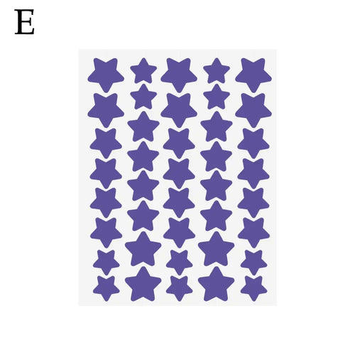 40pcs Colorful PE Pimple Patches Cute Star Shaped Pimple Cover Sticker