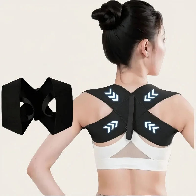 Adjustable Back Shoulder Posture Corrector Belt Clavicle Spine Support
