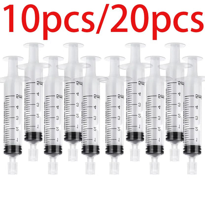 10/20pcs 5ml syringe plastic perfume dispenser tool refills cosmetics