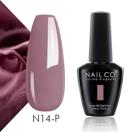 NAILCO 15ml Translucent Color Gel Nail Polish Vernis Semi Permanent UV