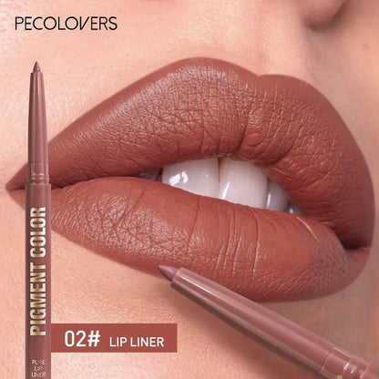 1PC Matte Lip Liner Pen - Long-Lasting, Waterproof, Easy Glide,