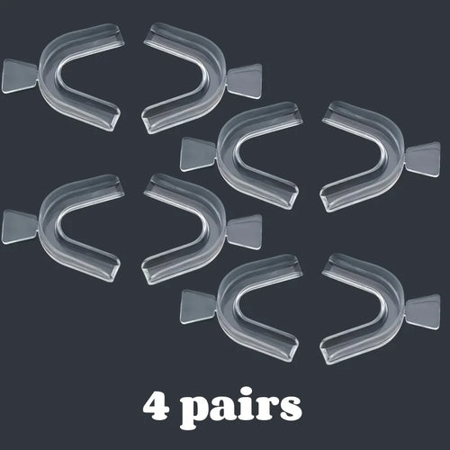 1-4pair Unisex Teeth Aligner Silicone Invisible Dental Orthopedic Tray