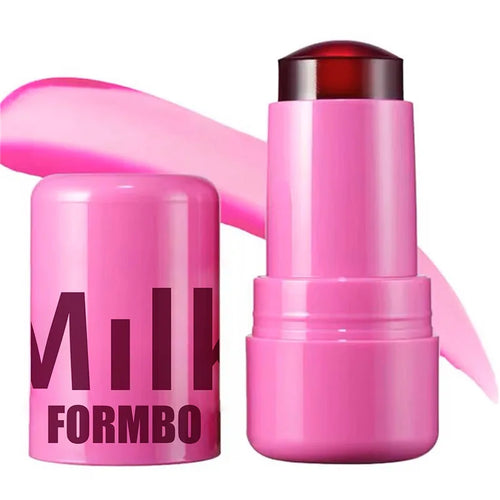 1/2/4PCS Jelly Lipstick Cheek Blush Stick Long Lasting Moisturized