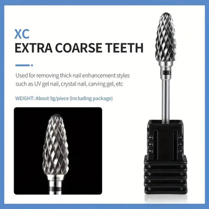 Tungsten Carbid Nail Drill Bits Electric Manicure Drill Accessory