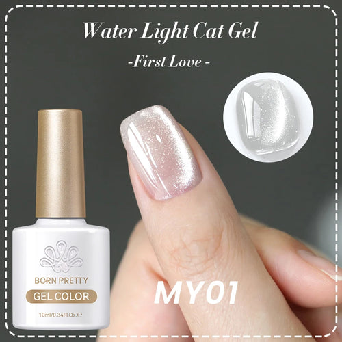 BORN PRETTY 10ml Water Light Cat Gel Ultra Shine Sparkling Glitter