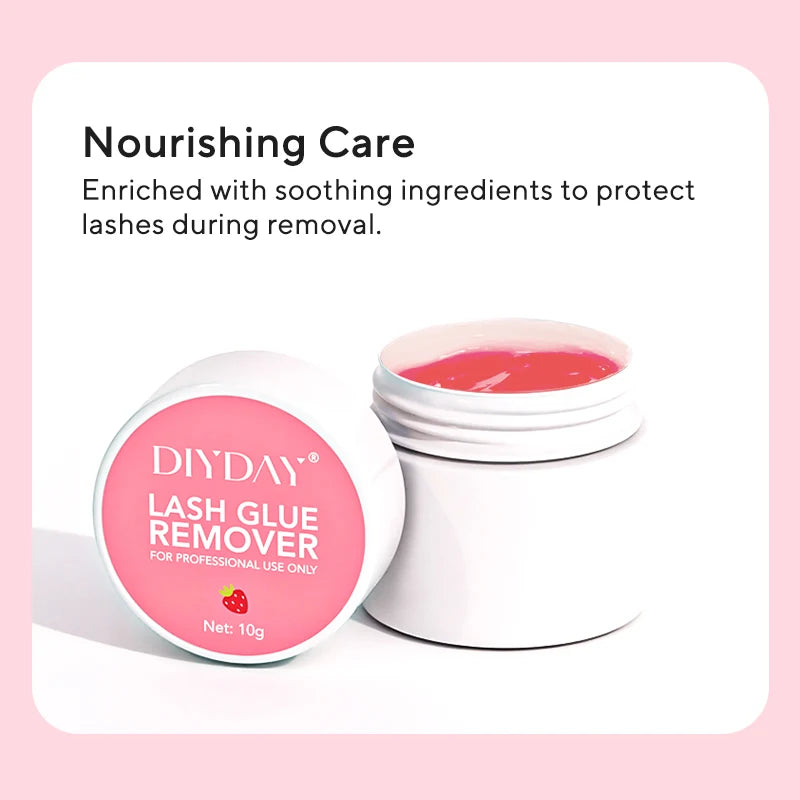 DIYDAY Eyelash Glue Remover No Irritation Ultra-Fast Cleaning Lash