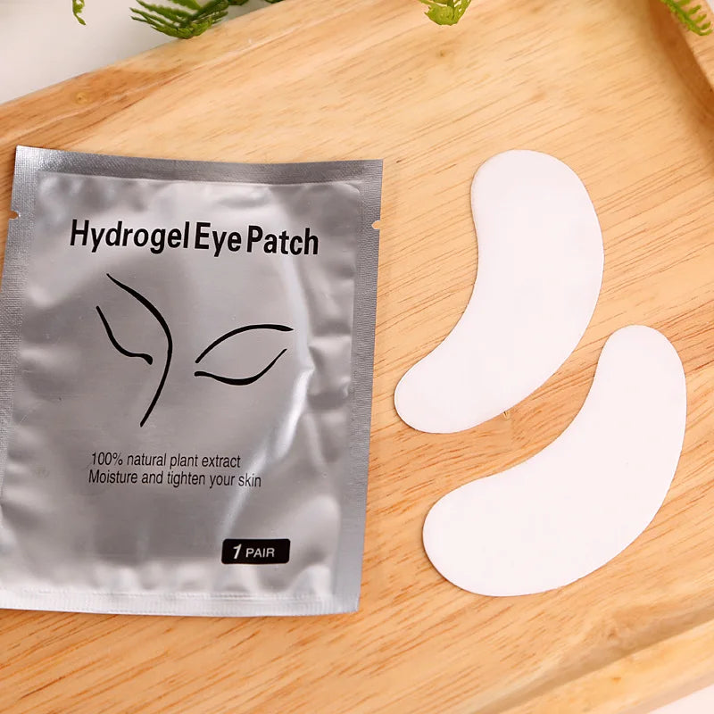 50 Pairs Eyelash Under Eye Patches Eye Pad Isolation Remove Hydrogel