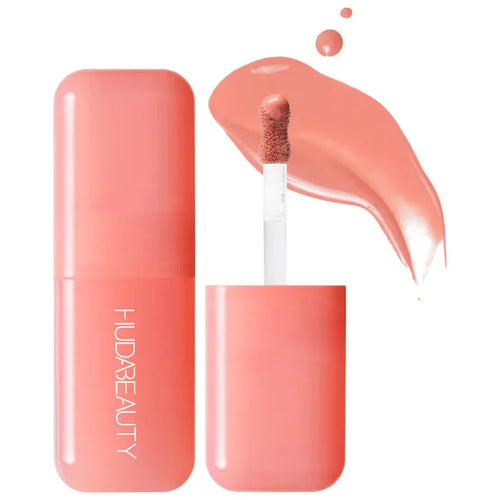 Huda Beauty Blush Filter Soft Glow Liquid Blush Shiny Lip Gloss