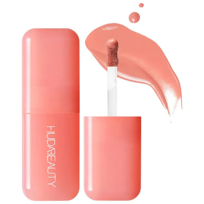 Huda Beauty Blush Filter Soft Glow Liquid Blush Shiny Lip Gloss