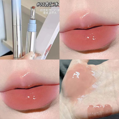HERORANGE Mirror-like Lip Gloss, Long-Lasting Moisturizing Lip Gloss,