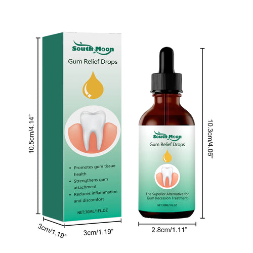 Gum Repair Drops Relieve Receding Gingival Swelling Gum Cleaning Care