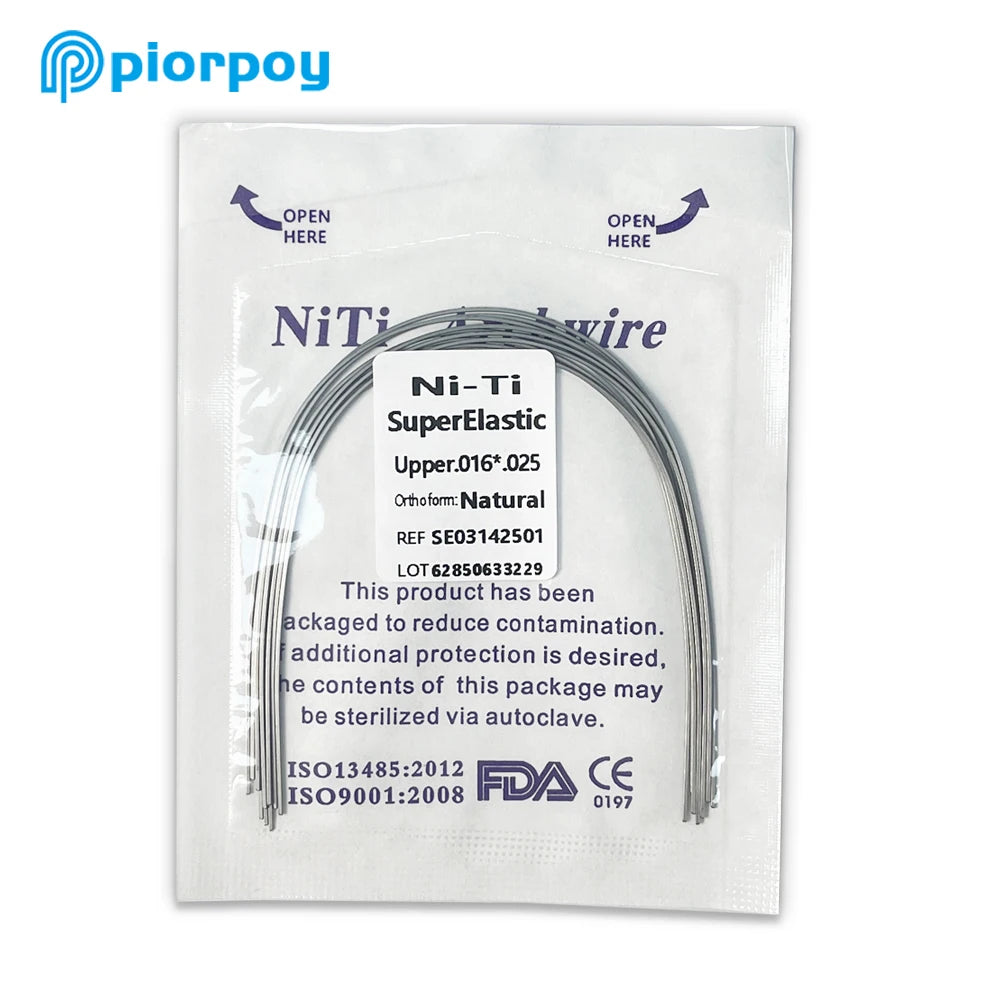 Clearance_PIORPOY 10Pcs Orthodontic Dental Super Elastic Niti Arch