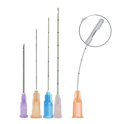 50pcs/box Disposable Blunt Tip Cannula Needle 18g 21g 22g 23g 25g 27g