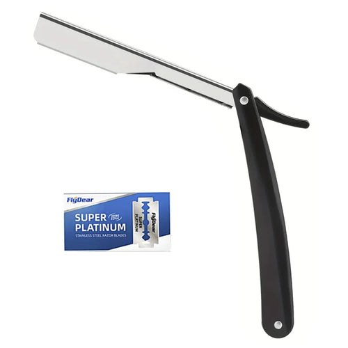 Professional Manual Shaver Straight Edge Stainless Steel Sharp Barber