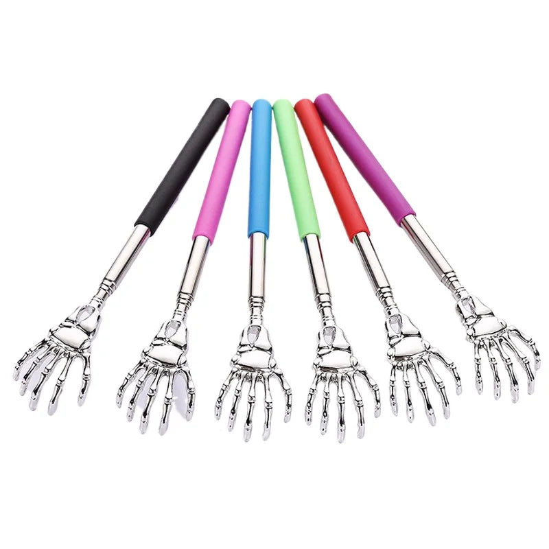 1 Piece Extendable Back Scratcher Portable Telescoping Metal Stainless