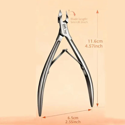 Professional Cuticle Scissors - for Dead Light Beige and Old,
