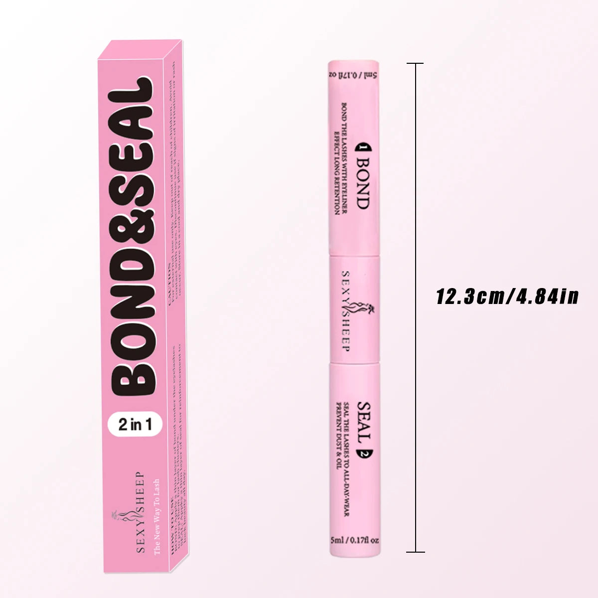 Lash Cluster Glue, Lash Bond and Seal 10ml Bond & Seal Eyelash Glue 2