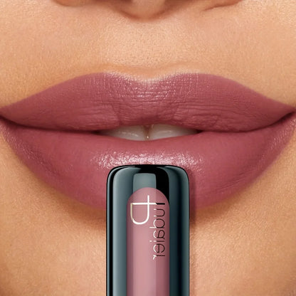 1pc Matte Velvet Lip Gloss, Highly Saturated Liquid Lip Mud, Non-Stick