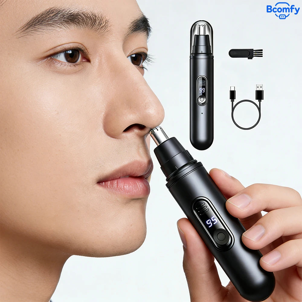 Electric Nose Hair Trimmer Portable Painless Clipper for Men And Women