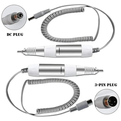 Professional Electric Nail Drill Handle 35000RPM Nail Art Drill