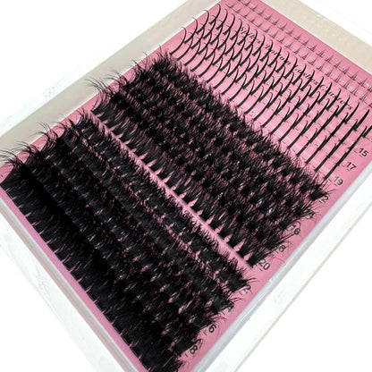 15Rows Lash Clusters Spikes Eyelash Extensions Spiky Lashes Extension