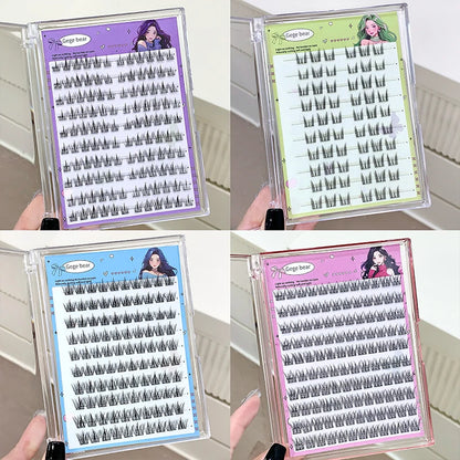 Gege bear Glue-free False eyelashes: A Lazy Person's Trilogy - Natural
