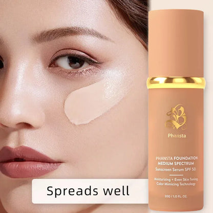 4 in 1 Foundation Liquid Hydrating Medium Full Coverage Concealer SPF