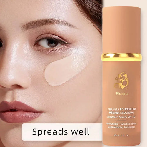 4 in 1 Foundation Liquid Hydrating Medium Full Coverage Concealer SPF
