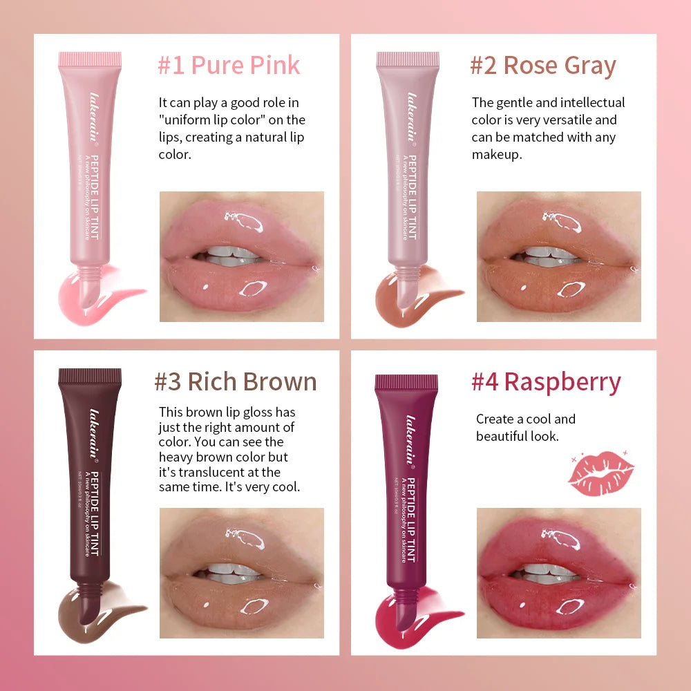 10ml Mirror Lip Glaze Moisturizes Jelly Lip Enrichment Oil Lasting
