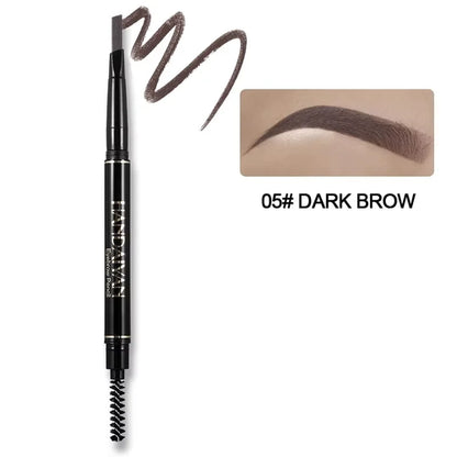HANDAIYAN Eyebrow Pencil Automatic Rotating Double Head Long Lasting