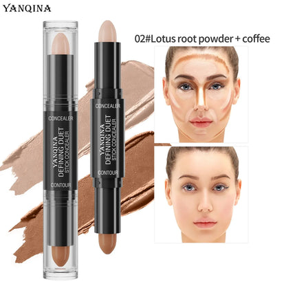 Contour Stick Duo, Double-Ended Highlight and Shadow Cream, Waterproof