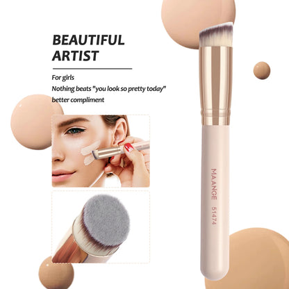 MAANGE 7pcs/set Makeup Brushes for Cosmetic Foundation Powder