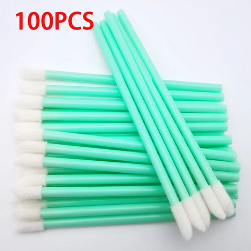100Pcs Disposable Lip Brush Eyelash Extension Makeup Brushes Lash