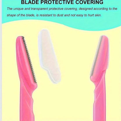 3/5/6/10/12 Piece Multi-Purpose Eyebrow Shaver Set - Gentle Facial