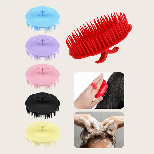 Handheld Silicone Head Wash Clean Care Hair Root Itching Scalp Massage