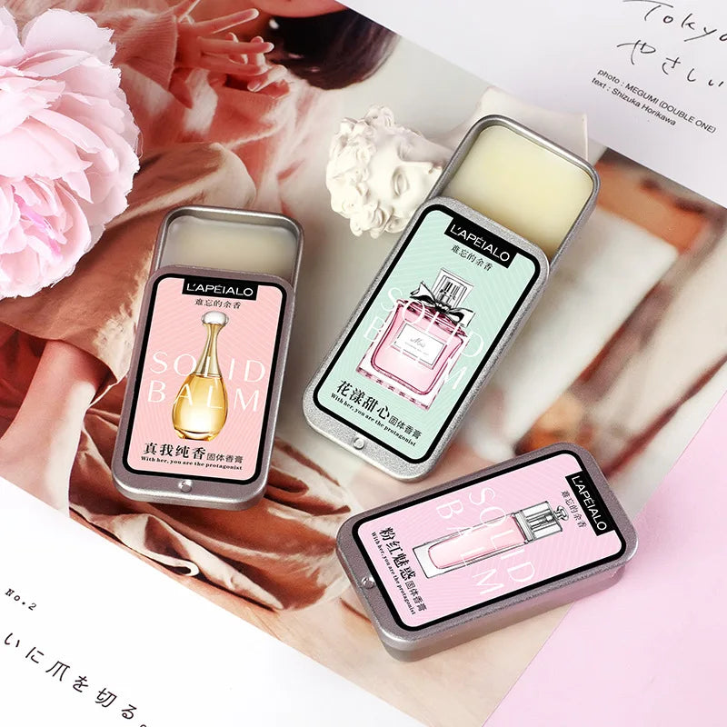 Woman Body Pheromone Perfume Solid Balm Long Lasting Fragranc Light