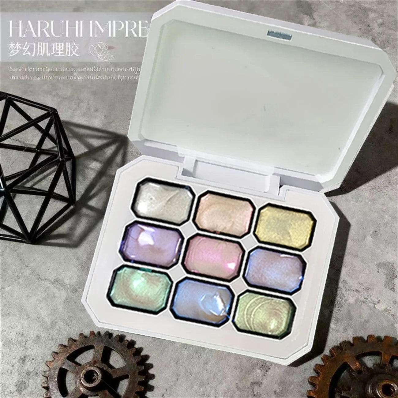 1pc 9-color patting gel gradient dream pearlescent texture soak off