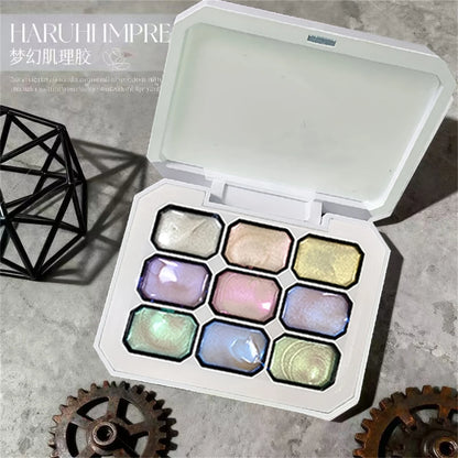 1pc 9-color patting gel gradient dream pearlescent texture soak off