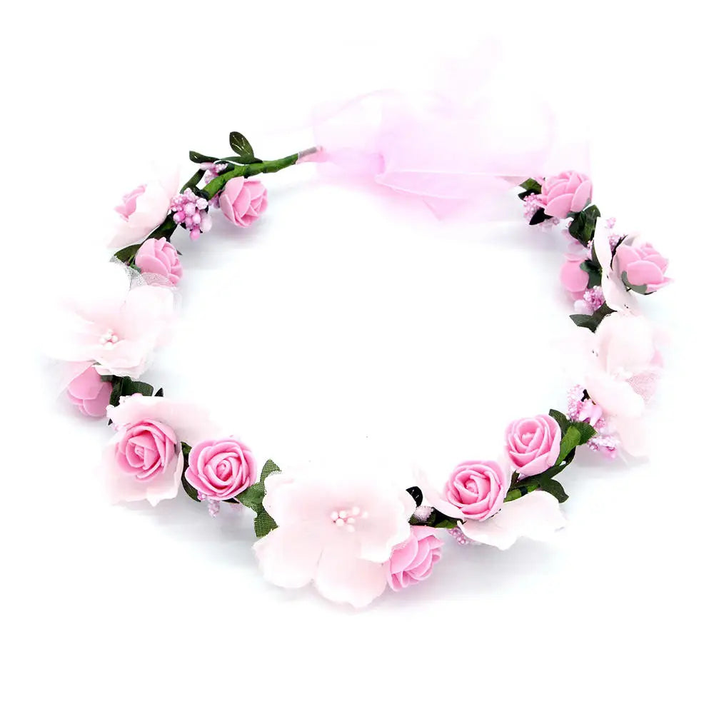 Fairy Blossom Wedding Hair Hoop