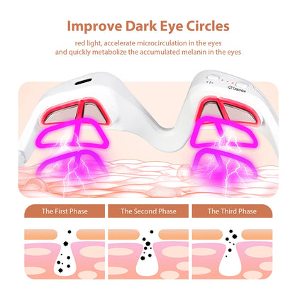 Eye Massager 3D Eyes Relax Massager Fatigue Relief Lighten Dark