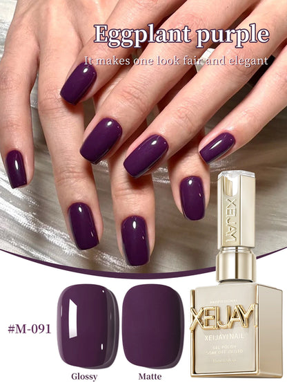 1Pc 15ML Milky White Pure Nail Polish Gel Nail Add Semi-Permanent Soak