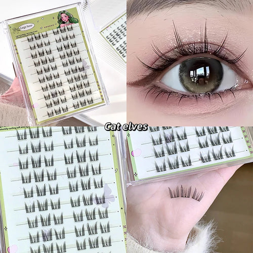 Gege bear Glue-free False eyelashes: A Lazy Person's Trilogy - Natural