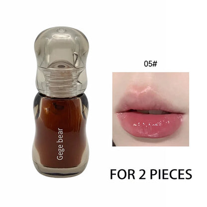 Gege Bear Crystal Gloss Lip Tint — Autumn/Winter Hydrating Formula,