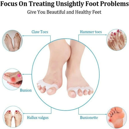 Protective Toe Separator Suitable Bunion Yoga Gel Silicone Hammer Toes