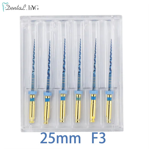 Dental Root Canal File Gold Endo Rotary Super Files Golden Endodontic
