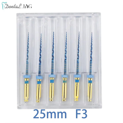 Dental Root Canal File Gold Endo Rotary Super Files Golden Endodontic