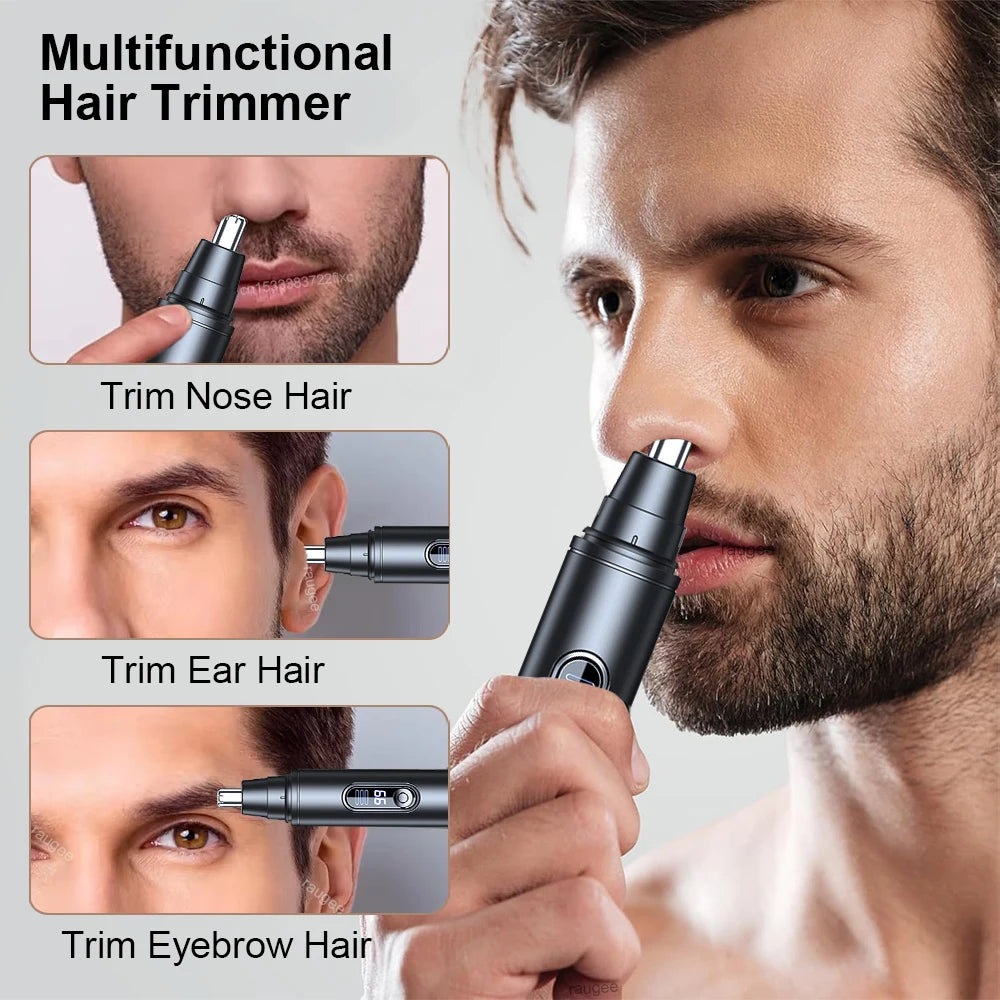 Electric Nose Hair Trimmer Portable Painless Clipper for Men And Women
