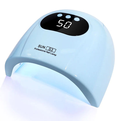 24/6 LED UV Lamp for Nails Gel Polish Drying With LED Display And