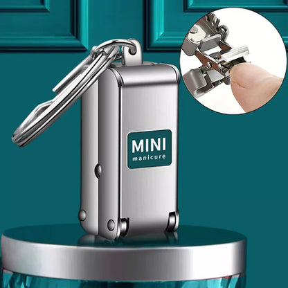 1pcs Nail Clippers Collapsible Portable Travel Fingernail Nail
